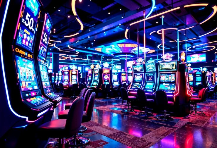 Colorful reels and fruit symbols in viki Fruit slots game